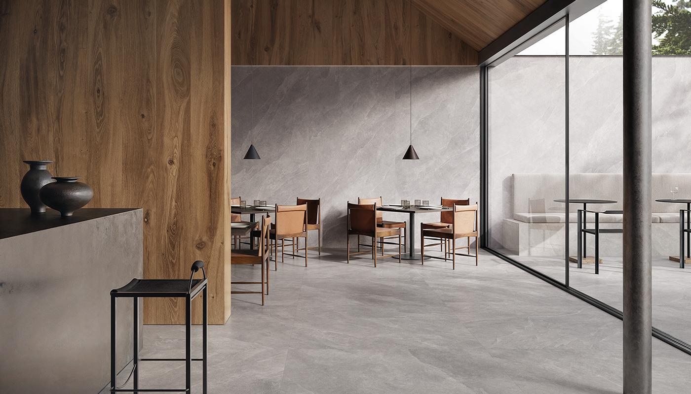 Grès Cérame Ergon Cornerstone Evolution Pierre ,béton,marbre,résine Espaces Public Slate Grey ,slate Grey Stone Image Galerie | Emilceramica Grès Cérame Ergon Cornerstone Evolution Pierre ,béton,marbre,résine Espaces Public Slate Grey ,slate Grey Stone Image Galerie | Emilceramica
