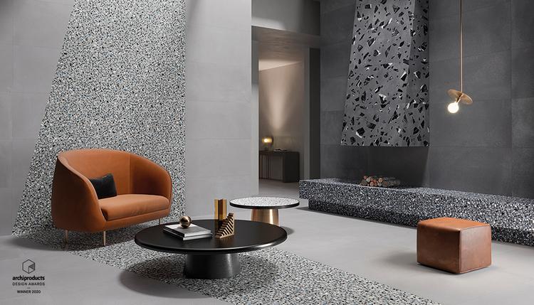 Medley | Emilceramica Grès Cérame Ergon Medley Pierre Séjour Grey Minimal,dark Grey Minimal,grey Classic,dark Grey Classic Image Galerie | Emilceramica